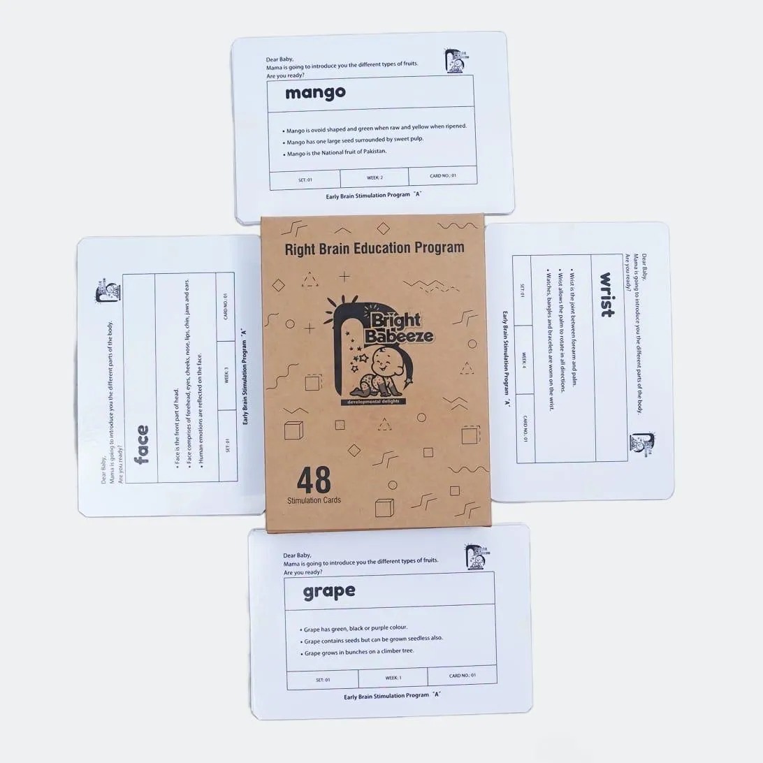 Right Brain Flash Cards